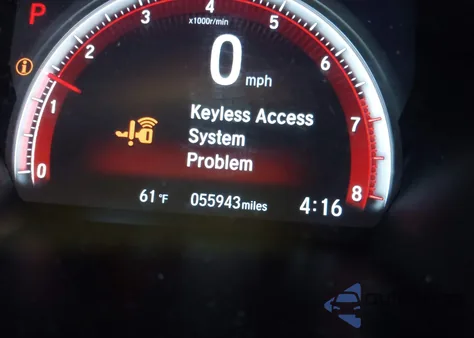 2020 Honda Civic Sport из США, поврежденный, VIN 19XFC2F80LE030413